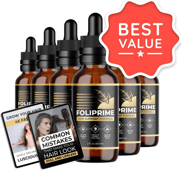 FoliPrime 6 bottle